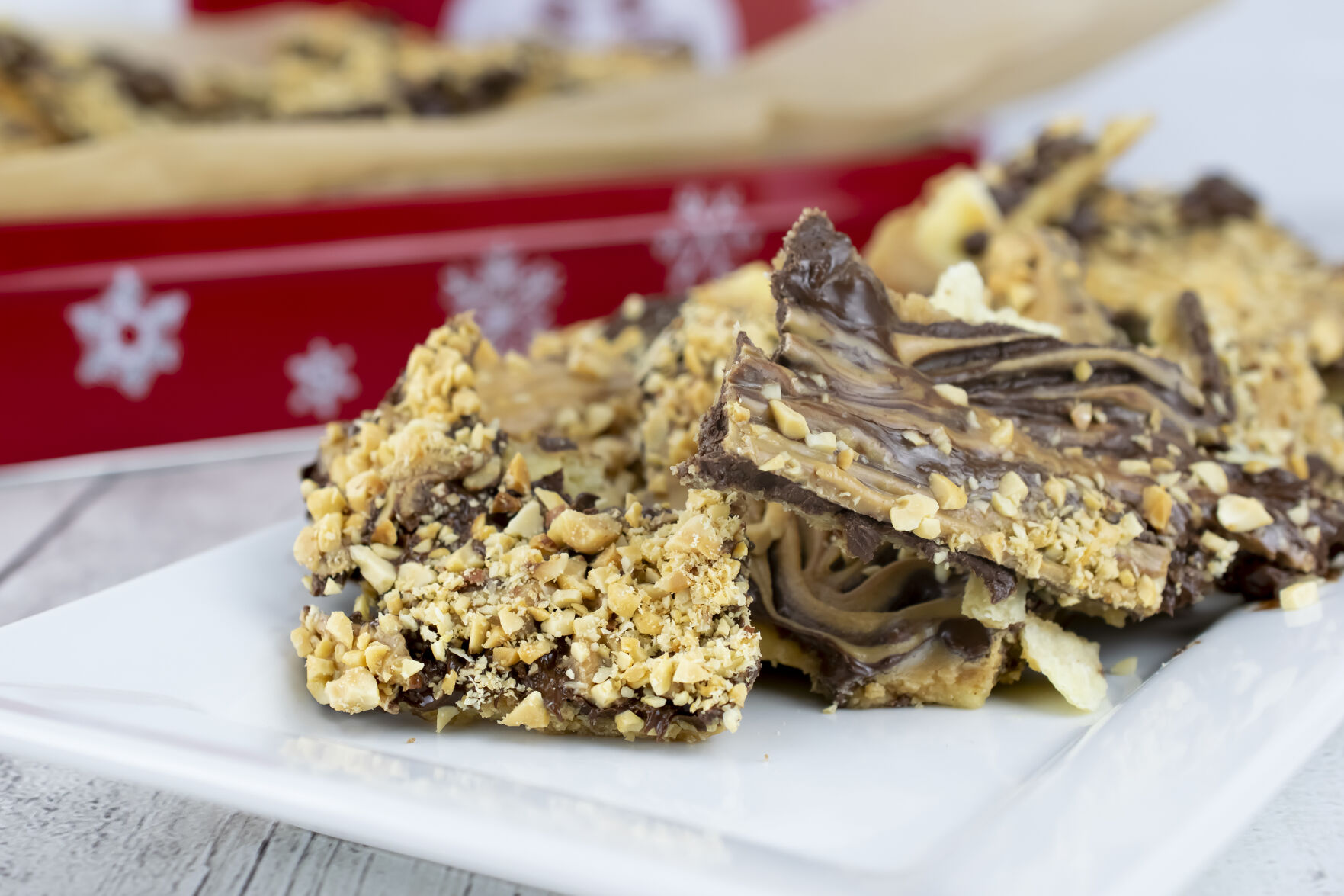Peanut Saltine Candy